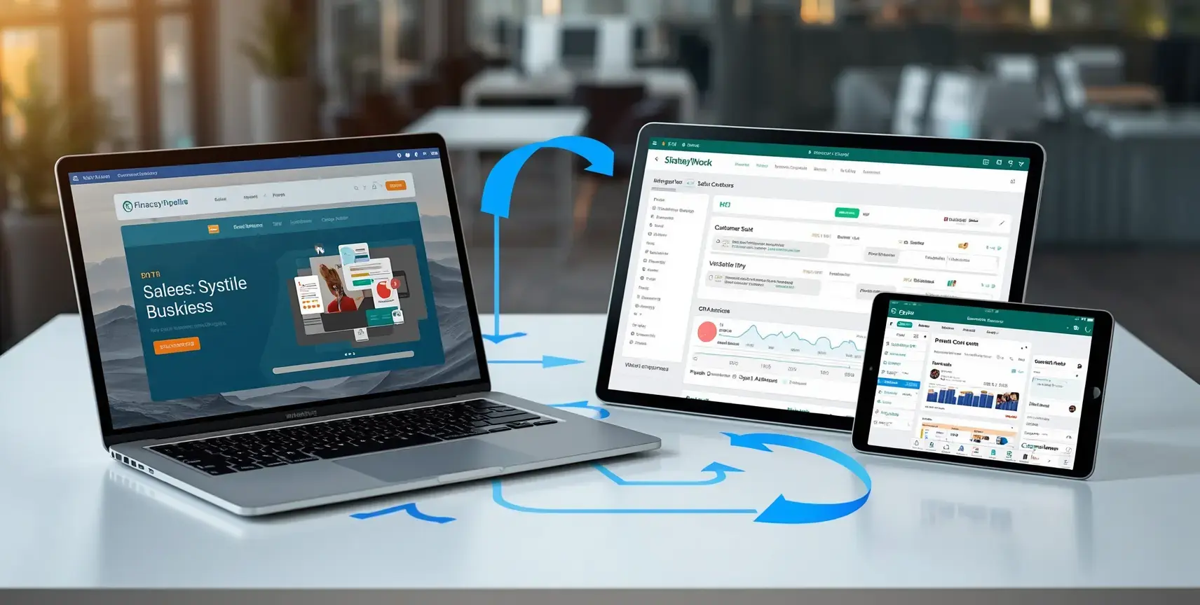 Website + CRM + WhatsApp = Complete Sales System