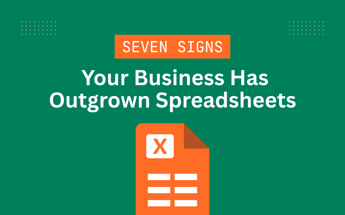 outgrown spreadsheets