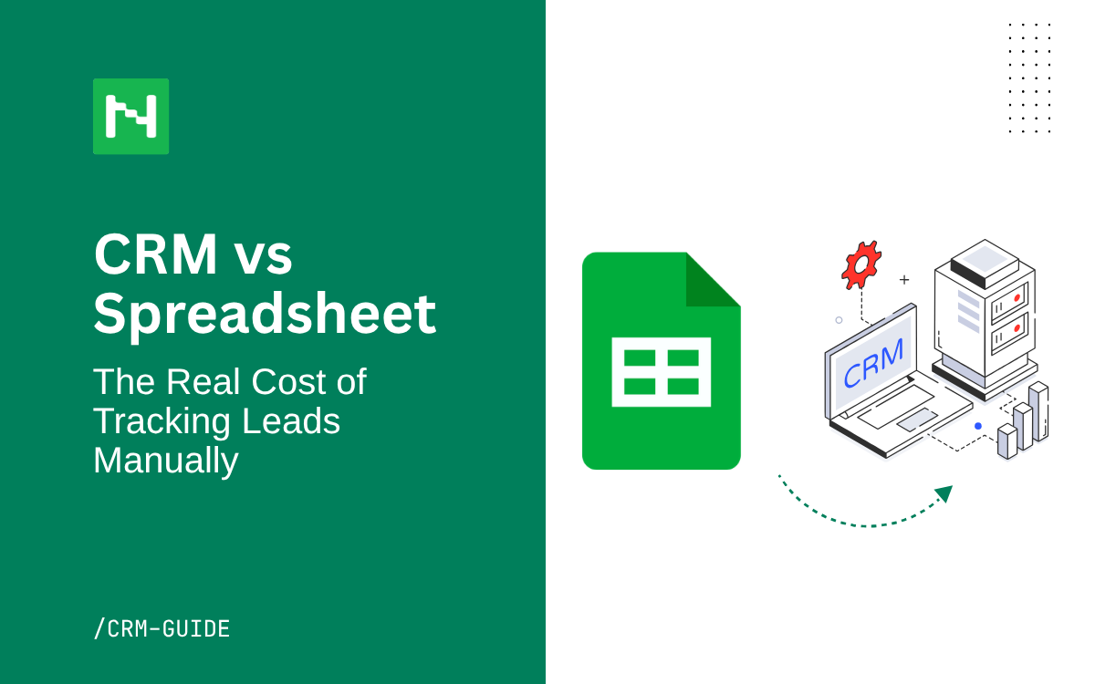 CRM vs Spreadsheet