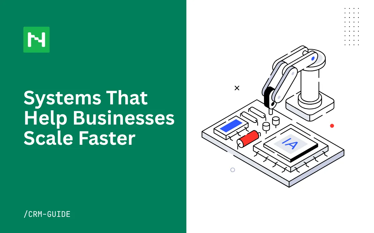 Systems That Help Businesses Scale Faster, CRM automation, NeerSoft CRM Guide