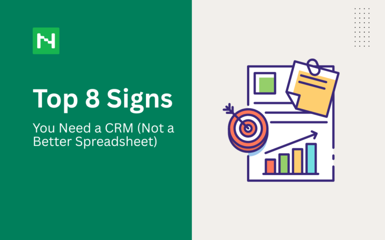 Top 8 Signs You Need a CRM (Not a Better Spreadsheet) 1 CRM Top 8 Signs you need crm