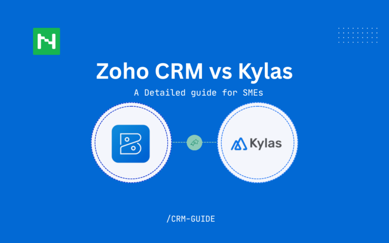 Zoho CRM vs Kylas: Per-User vs Unlimited Users Pricing (2026) 3 CRM Zoho CRM vs Kylas